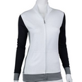 EP Pro Ladies' Color Block Performance Jersey Full Zip Jacket